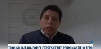 Pedro Castillo durante audiencia de tutela de derechos: “Soy el presidente de la República”