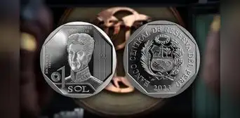 BCRP emite nueva moneda de S/1 con la imagen de José de la Mar y Cortázar BCRP emite nueva moneda de S/1 con la imagen de José de la Mar y Cortázar
