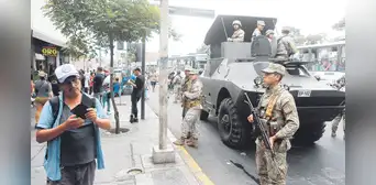 Plan Boluarte: militares junto a policías en lucha contra la delincuencia Plan Boluarte: militares junto a policías en lucha contra la delincuencia