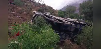 Huancavelica: 25 personas fallecen tras caída de bus Molina en carretera Ayacucho-Huancayo