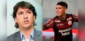 Jean Ferrari deja contundente mensaje sobre posible partida de Piero Quispe de Universitario Jean Ferrari deja contundente mensaje sobre posible partida de Piero Quispe de Universitario