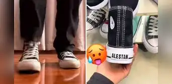 "Qué elegancia la de Francia": joven compra zapatillas Alestan en vez de las Converse All Star en Arequipa