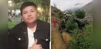Joven se salvó de morir por llegar tarde al bus que cayó a abismo en Huancavelica: "Volví a nacer"