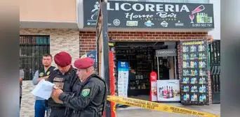 SJL: dejan granada de guerra frente a licorería en presunto acto de extorsión SJL: dejan granada de guerra frente a licorería en presunto acto de extorsión