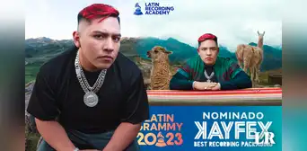 ¿Quién es KAYFEX, el ayacuchano nominado al Latin Grammy 2023? ¿Quién es KAYFEX, el ayacuchano nominado al Latin Grammy 2023?