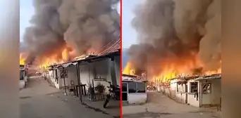 Incendio en Tocorón: usuarios reportan daños por enfrentamientos entre militares y reclusos