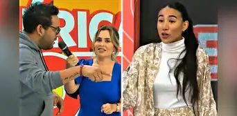 Samahara reclama en vivo a 'América hoy' por invitarla a 'El exorcismo': "No voy a aceptar invitaciones"