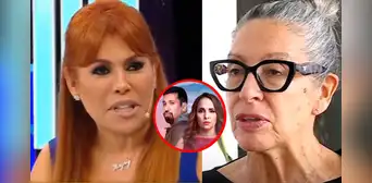 Magaly critica a Michelle Alexander por decir que novela de Aldo y Érika resalta valores familiares