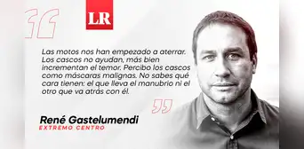 Nos mandaron la moto, por René Gastelumendi Nos mandaron la moto, por René Gastelumendi