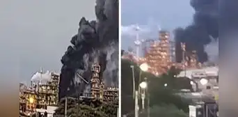 Incendio en nueva refinería de Talara causó alarma este viernes Incendio en nueva refinería de Talara causó alarma este viernes