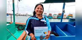 ¡Ejemplo a seguir! Pescadora es la primera mujer en obtener habilitación sanitaria en Piura ¡Ejemplo a seguir! Pescadora es la primera mujer en obtener habilitación sanitaria en Piura