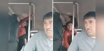 Chofer se graba conduciendo y termina registrando una nueva modalidad de robo en bus Chofer se graba conduciendo y termina registrando una nueva modalidad de robo en bus