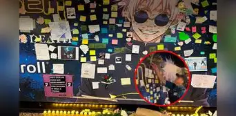 'Jujutsu Kaisen': policía destruye altar dedicado a Gojo Satoru y fans reaccionan en redes