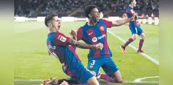 FC Barcelona se aferra a la cima de LaLiga tras remontar al Celta de Vigo FC Barcelona se aferra a la cima de LaLiga tras remontar al Celta de Vigo