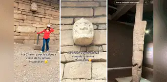 Peruana viaja a Chavín para ver las cabezas clavas: “Son más hermosas que en las láminas Huascarán” Peruana viaja a Chavín para ver las cabezas clavas: “Son más hermosas que en las láminas Huascarán”