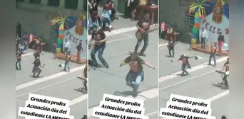Cusco: profesores de colegio se lucen con imitación de Ke Personajes por el Día del Estudiante Cusco: profesores de colegio se lucen con imitación de Ke Personajes por el Día del Estudiante
