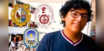 Franco Ramírez: así logró ingresar en el primer puesto a la UNMSM, UNI y UNAC sin terminar el colegio
