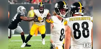 ¡Segunda victoria! Pittsburgh Steelers vencen 23-18 de visita a Raiders por la semana 3 de la NFL