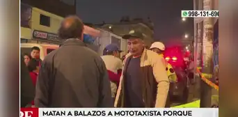 Ate: asesinan a mototaxista tras negarse a pagar S/5 en presunto cobro de cupos