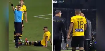 Alexander Callens se lesionó y pidió su cambio en su debut con AEK Atenas en Grecia Alexander Callens se lesionó y pidió su cambio en su debut con AEK Atenas en Grecia