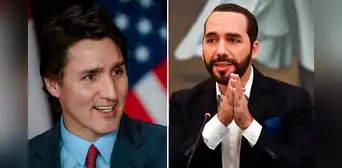 Nayib Bukele y Justin Trudeau son los líderes internacionales mejor valorados por los chilenos Nayib Bukele y Justin Trudeau son los líderes internacionales mejor valorados por los chilenos