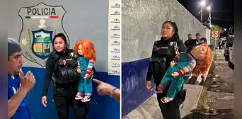 Detienen a 'Chucky' en México: Policía captura a hombre y a su famoso muñeco por asalto Detienen a 'Chucky' en México: Policía captura a hombre y a su famoso muñeco por asalto