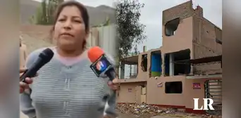 Chancay: mujer demolió su vivienda tras orden de desalojo por pedido de su suegro Chancay: mujer demolió su vivienda tras orden de desalojo por pedido de su suegro