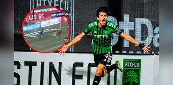 Sebastien Pineau se luce con espectacular golazo de taco en el fútbol de Estados Unidos
