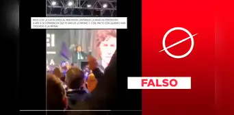 Javier Milei no canta ‘La marcha peronista’: es un video adulterado