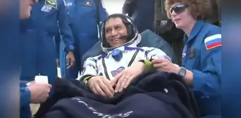 Llega a la Tierra el astronauta Frank Rubio tras quedarse más de 1 año en el espacio Llega a la Tierra el astronauta Frank Rubio tras quedarse más de 1 año en el espacio