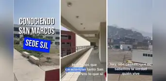 Sede de San Marcos en San Juan de Lurigancho: estudiante de la UNMSM hace un recorrido