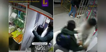 Puente Piedra: hijo defiende a su mamá de ladrón y frustra asalto de una botica