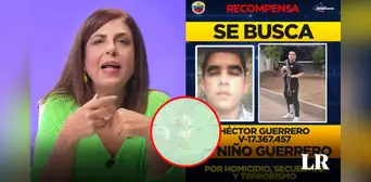 Periodista Patricia Poleo revela el supuesto lugar de escondite del ‘Niño Guerrero’ Periodista Patricia Poleo revela el supuesto lugar de escondite del ‘Niño Guerrero’