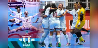 ¡Triunfo de oro! Venezuela vence por 6-4 a Paraguay y sueña con las semifinales de la Copa América de Futsal ¡Triunfo de oro! Venezuela vence por 6-4 a Paraguay y sueña con las semifinales de la Copa América de Futsal
