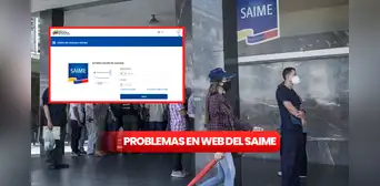 Saime en línea: usuarios reportan fallas en la nueva plataforma web