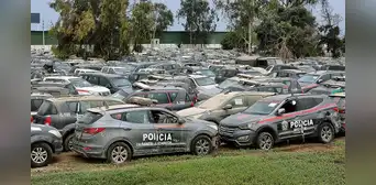Policía Nacional tiene 9.250 vehículos inoperativos Policía Nacional tiene 9.250 vehículos inoperativos