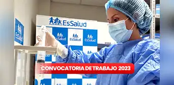 ¡Postula a EsSalud!: entidad ofrece 56 trabajos con sueldos de hasta S/7.500 en regiones del Perú ¡Postula a EsSalud!: entidad ofrece 56 trabajos con sueldos de hasta S/7.500 en regiones del Perú