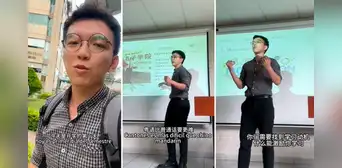 Maestro de China que enseña en universidad de PERÚ sorprende al hablar 7 idiomas en su primera clase