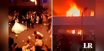 Así inició el incendio en boda de Irak que dejó 114 muertos: pirotécnicos prendieron el techo Así inició el incendio en boda de Irak que dejó 114 muertos: pirotécnicos prendieron el techo