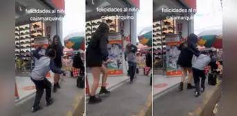 Niño invita a bailar a una joven y deslumbra con zapateo en Cajamarca: “¡Qué tal ritmo!” Niño invita a bailar a una joven y deslumbra con zapateo en Cajamarca: “¡Qué tal ritmo!”