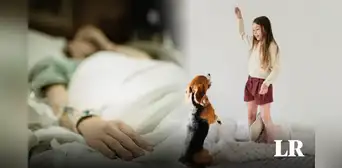 Niña descubre que tiene cáncer tras jugar con su perro: su pierna estaba totalmente hinchada
