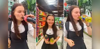 ¿Qué gaseosa es más rica, la COCA-COLA o la INCA KOLA? Extranjera da su opinión y sorprende en redes