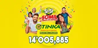 Pozo Millonario EN VIVO: últimos resultados de La Tinka, Boliyapa, Sí o Sí y más hoy, 1 de octubre