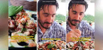 Extranjero se sorprende por peculiar detalle al probar ceviche de MÉXICO y PERÚ: “Pica cero” Extranjero se sorprende por peculiar detalle al probar ceviche de MÉXICO y PERÚ: “Pica cero”