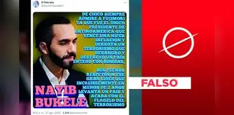 Nayib Bukele no dijo que "admiraba a Fujimori" cuando era chico Nayib Bukele no dijo que "admiraba a Fujimori" cuando era chico