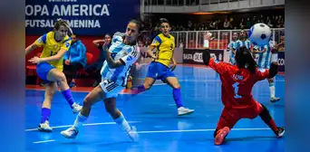¡Tropezón en casa! Argentina cae por 2-0 ante Brasil y pierde la final de la Copa América de Futsal Femenina ¡Tropezón en casa! Argentina cae por 2-0 ante Brasil y pierde la final de la Copa América de Futsal Femenina