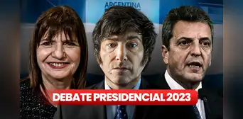 Debate presidencial 2023: Milei, Bullrich y Massa compartieron sus propuestas a Argentina Debate presidencial 2023: Milei, Bullrich y Massa compartieron sus propuestas a Argentina