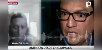 Alcalde de SMP denuncia ser extorsionado por avezado reo del penal de máxima seguridad de Challapalca Alcalde de SMP denuncia ser extorsionado por avezado reo del penal de máxima seguridad de Challapalca
