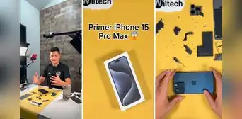 Wiltech desmonta un iPhone 15 Pro Max y señala que es un 90% parecido a su antecesor Wiltech desmonta un iPhone 15 Pro Max y señala que es un 90% parecido a su antecesor