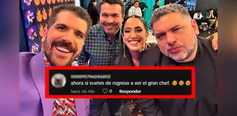 Usuarios en shock por ingreso de este famoso a la cuarta temporada de 'El gran chef':"Lloro de emoción" Usuarios en shock por ingreso de este famoso a la cuarta temporada de 'El gran chef':"Lloro de emoción"